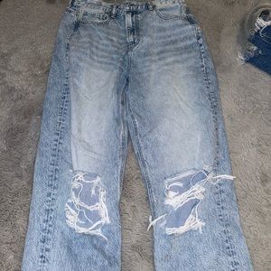 American Eagle mom jeans